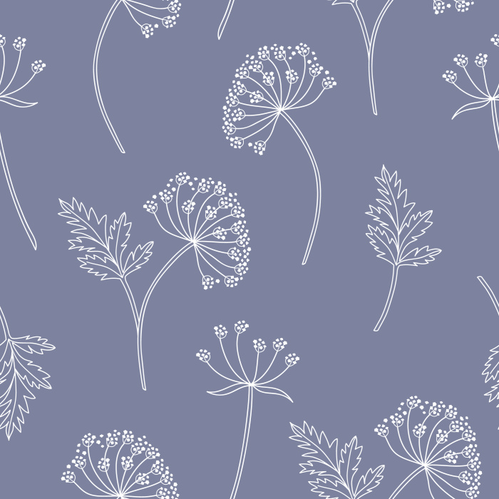 Transform any room in your home into a flourishing garden with our Queen Anne peel and stick removable wallpaper.