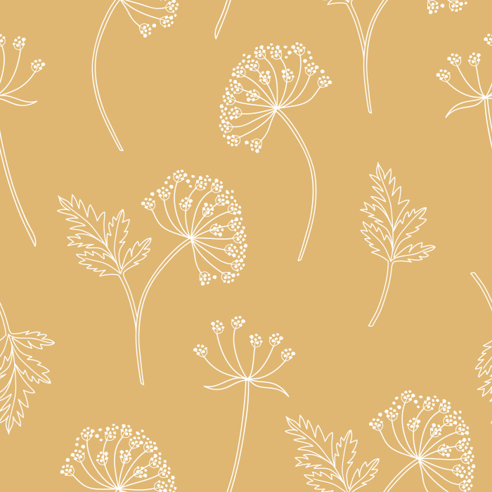 Transform any room in your home into a flourishing garden with our Queen Anne peel and stick removable wallpaper.