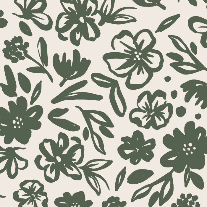 Create the ideal atmosphere in any room in your home with our Inky Florals peel and stick removable wallpaper.