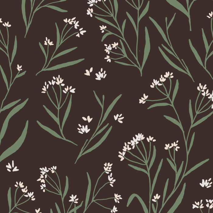 Bring the feel of the outdoors indoors with our Paperwhite Garden peel and stick removable wallpaper.