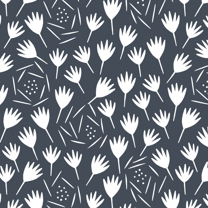 Bring the feel of nature to your walls with our Mid Century Floral peel and stick removable wallpaper.