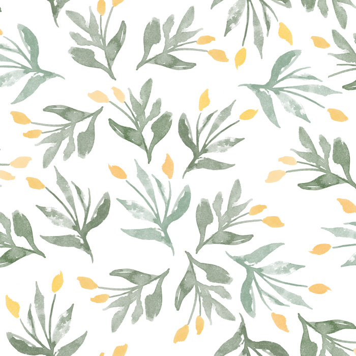 Transform any wall in your home into a lovely garden with our Cheerful Blooms peel and stick removable wallpaper. 