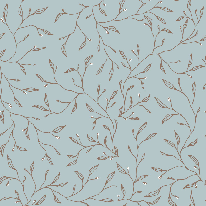 Our Verdant Vines peel and stick removable wallpaper is sure to make a statement on any wall in your home!