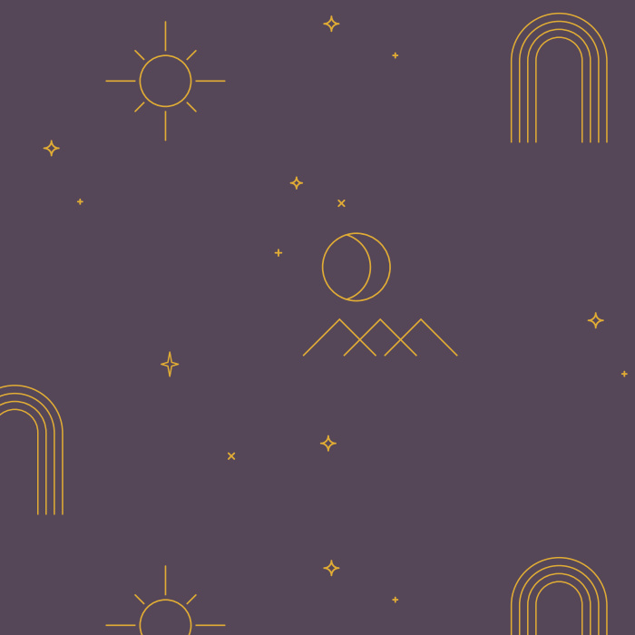 Create a space that's both southwestern and chic with our Boho Desert peel and stick removable wallpaper. 