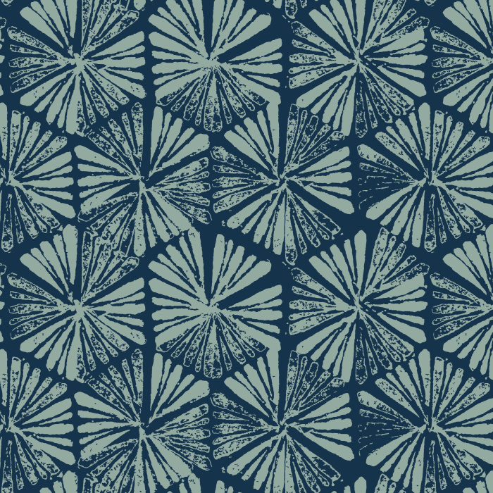 Invent the perfect getaway in your own home with our Mod Leaves peel and stick removable wallpaper. 