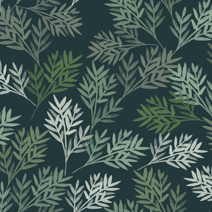 Bring the feel of nature to your walls with our Emerald Forest peel and stick removable wallpaper.