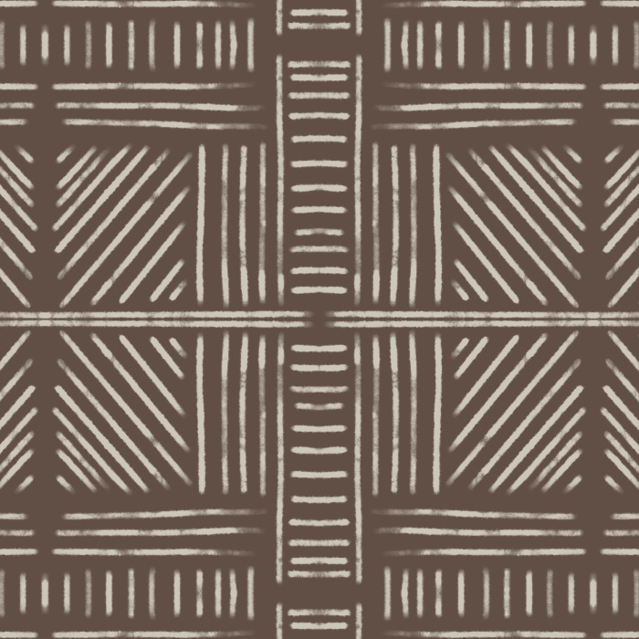 Create an elegant yet exotic feel in your favorite space with our Pattern Play Wallpaper.