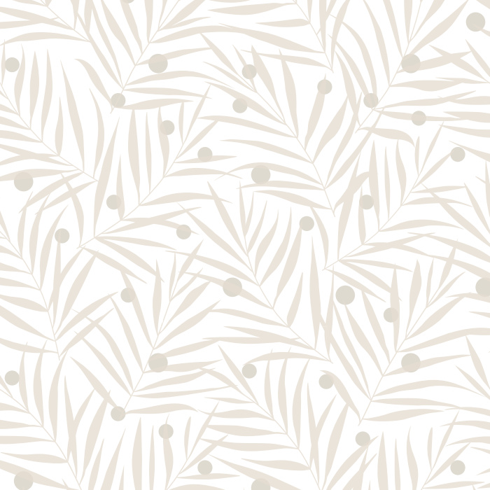 Create an exciting, playful space with our Bright Fronds Peel And Stick Removable Wallpaper.