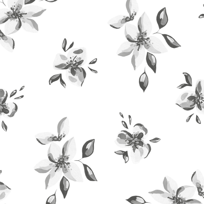 Invent the modern yet classic interior design you've been dreaming of with our Brushstroke Blooms Peel And Stick Removable Wallpaper.