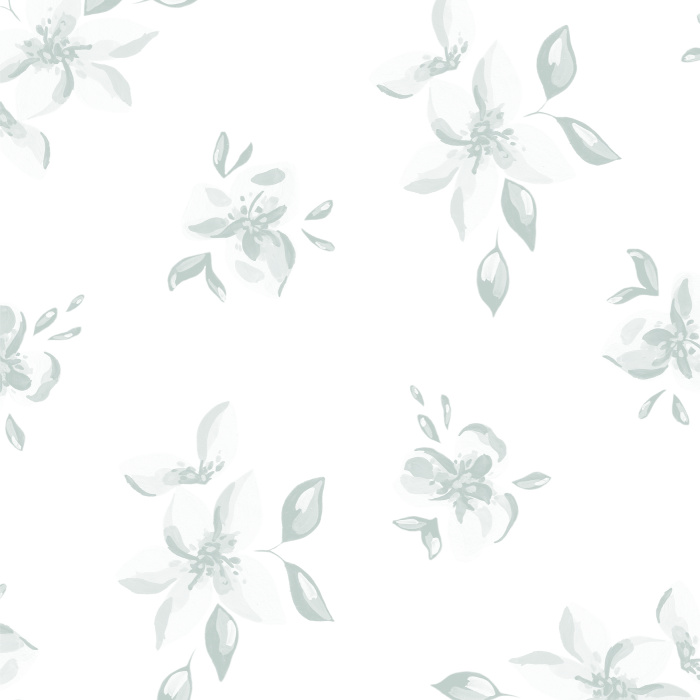 Invent the modern yet classic interior design you've been dreaming of with our Brushstroke Blooms Peel And Stick Removable Wallpaper.