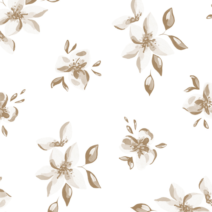 Invent the modern yet classic interior design you've been dreaming of with our Brushstroke Blooms Peel And Stick Removable Wallpaper.