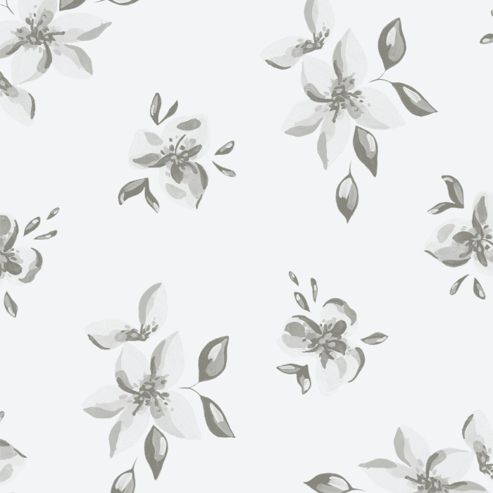 Invent the modern yet classic interior design you've been dreaming of with our Brushstroke Blooms Peel And Stick Removable Wallpaper.