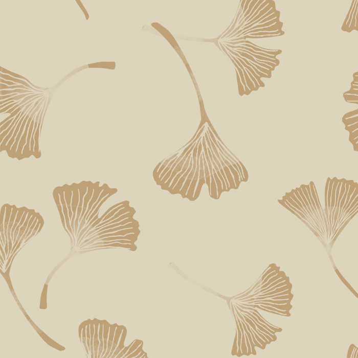Create the living space you can be proud of with our Ginkgo Leaves Peel And Stick Removable Wallpaper.