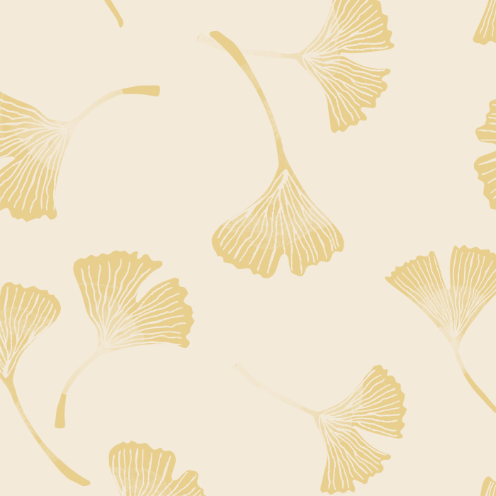 Create the living space you can be proud of with our Ginkgo Leaves Peel And Stick Removable Wallpaper.
