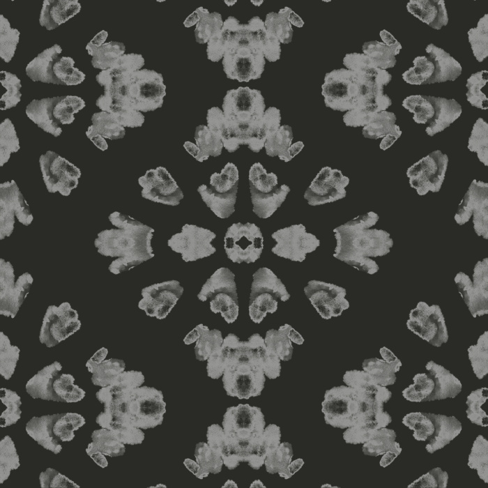 Add something fun and classic to your living space with our Mirrored Stamp Peel And Stick Removable Wallpaper. 