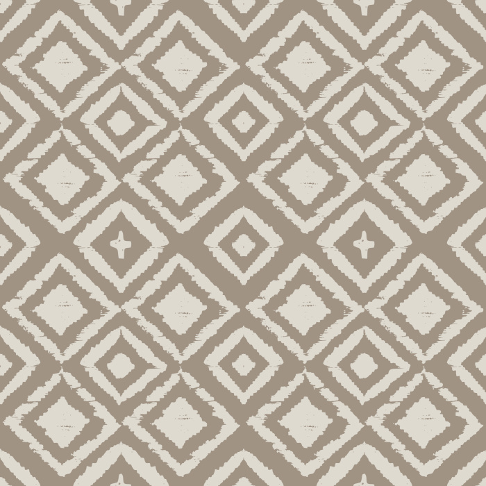 Create a beautiful, boho-chic living space with our Brushed Ikat Peel And Stick Removable Wallpaper.