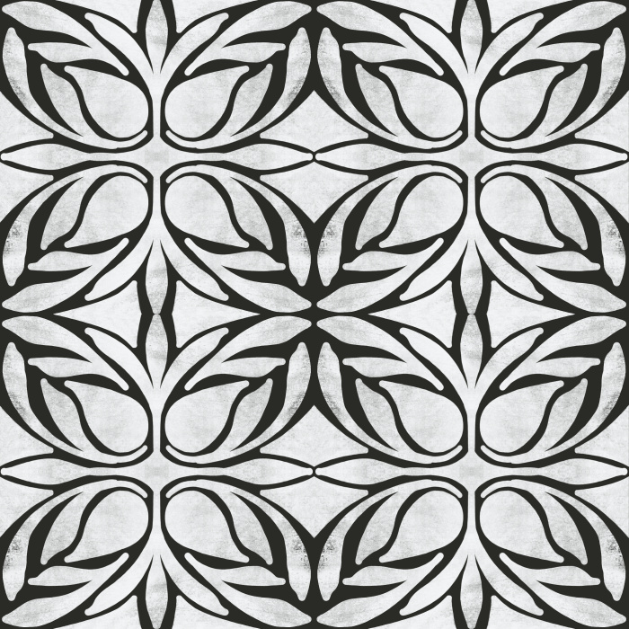 Create something cozy and classy with our Mirrored Flowers Peel And Stick Removable Wallpaper. 