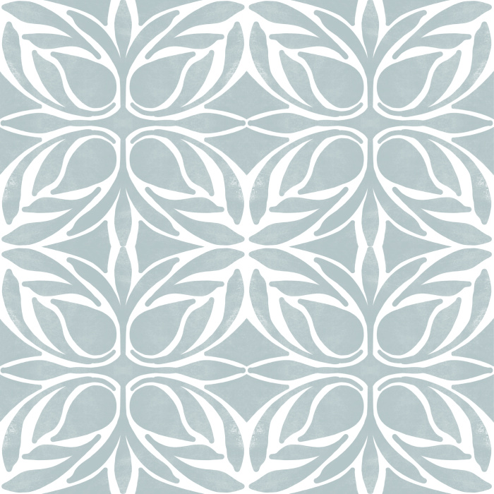 Create something cozy and classy with our Mirrored Flowers Peel And Stick Removable Wallpaper. 