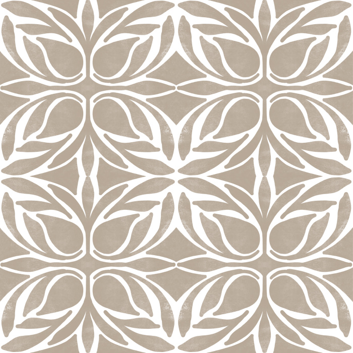 Create something cozy and classy with our Mirrored Flowers Peel And Stick Removable Wallpaper.
