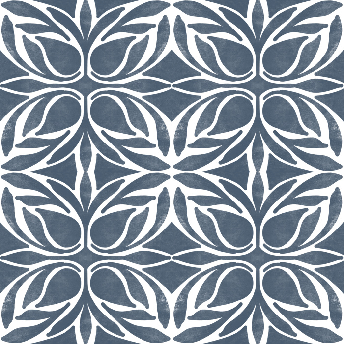 Create something cozy and classy with our Mirrored Flowers Peel And Stick Removable Wallpaper. 