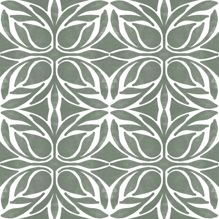 Create something cozy and classy with our Mirrored Flowers Peel And Stick Removable Wallpaper. 