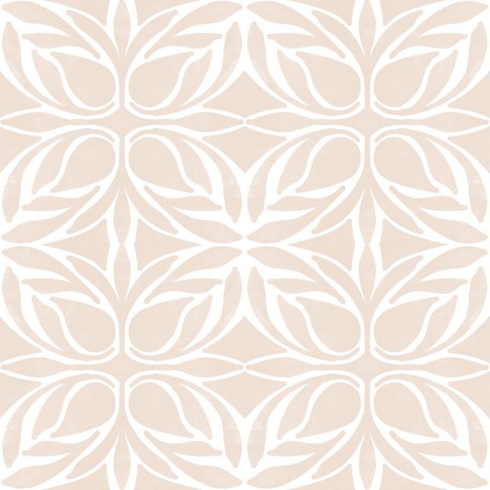 Create something cozy and classy with our Mirrored Flowers Peel And Stick Removable Wallpaper.