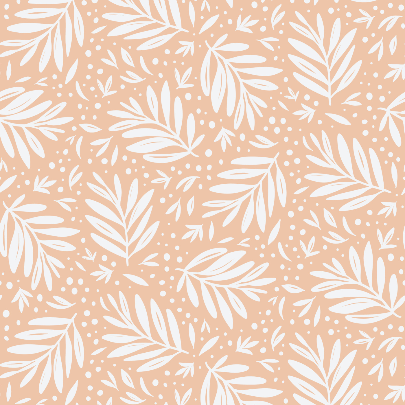 Flowing Leaves Wallpaper