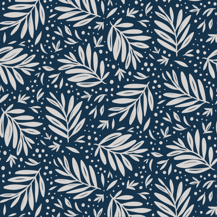Add an eye-catching design to any room of your home with our Flowing Leaves Peel And Stick Removable Wallpaper.
