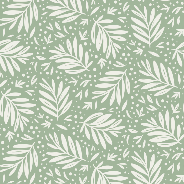 Add an eye-catching design to any room of your home with our Flowing Leaves Peel And Stick Removable Wallpaper.