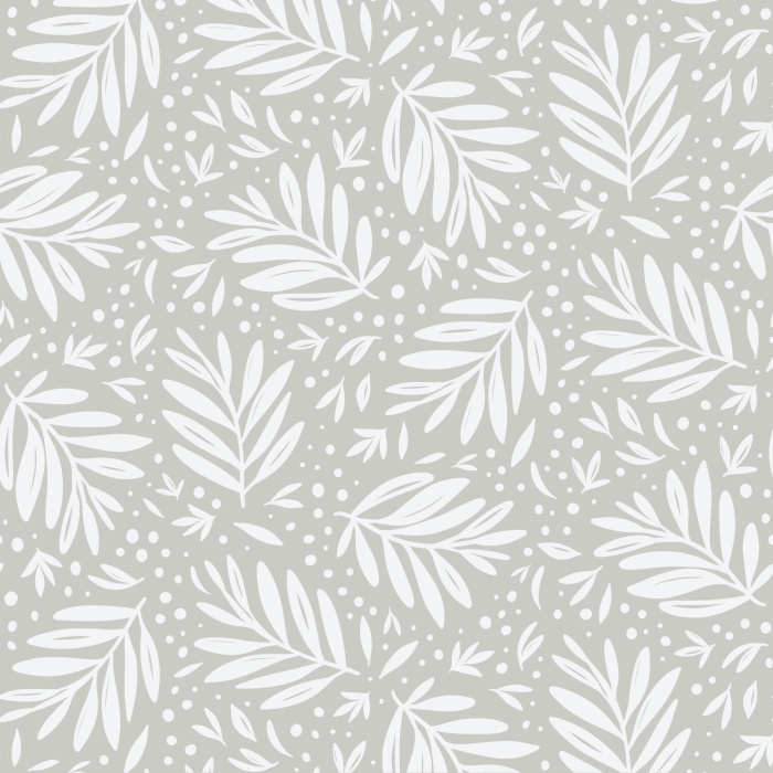 Add an eye-catching design to any room of your home with our Flowing Leaves Peel And Stick Removable Wallpaper.