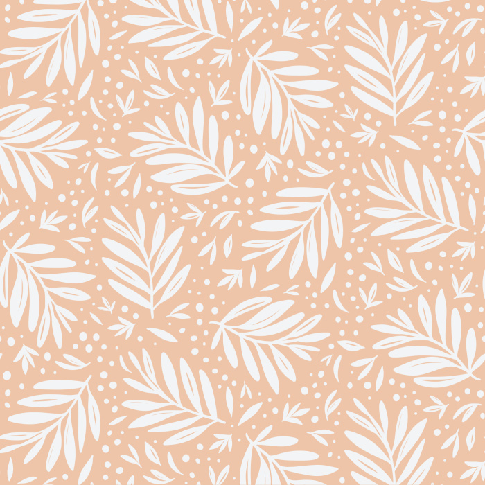 Add an eye-catching design to any room of your home with our Flowing Leaves Peel And Stick Removable Wallpaper.