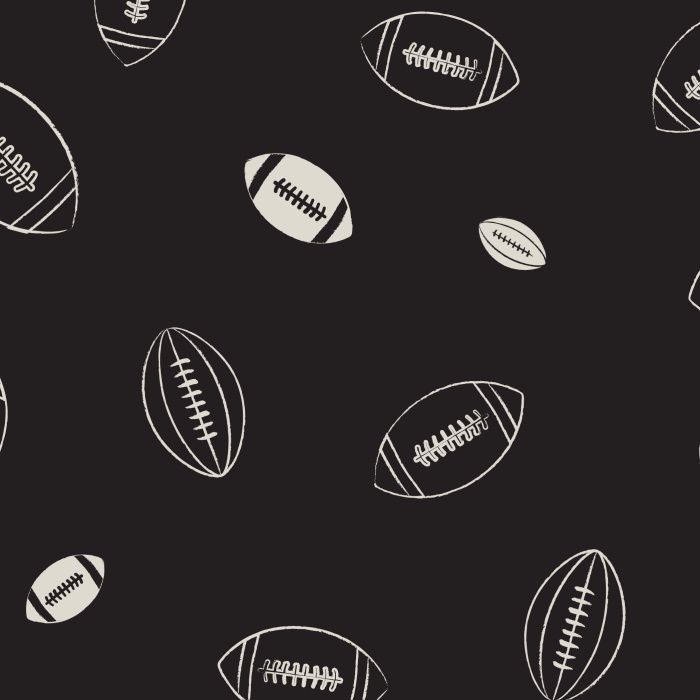 Create the perfect space for your sports lover with our Varsity Football Peel And Stick Removable Wallpaper.