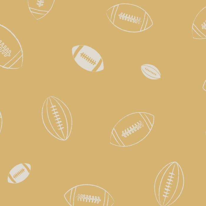 Create the perfect space for your sports lover with our Varsity Football Peel And Stick Removable Wallpaper.
