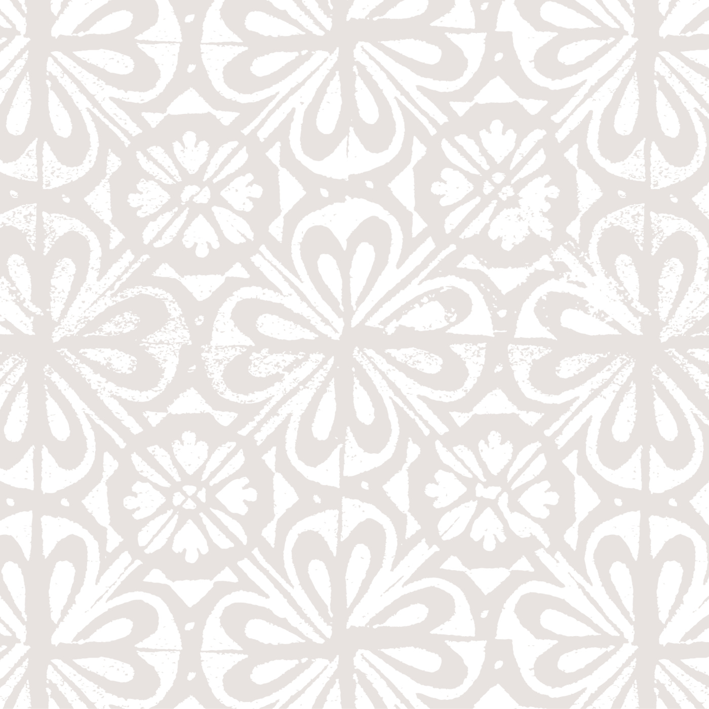 Soft Gray Floral Pattern Peel  Stick Removable Wallpaper  Etsy UK