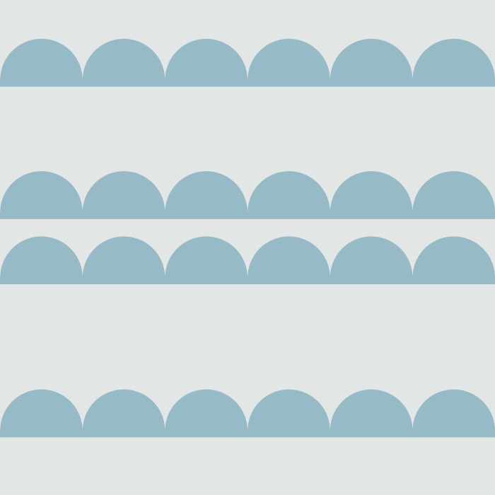 Create the room of your child's dreams with our Striped Scallops Peel And Stick Removable Wallpaper.