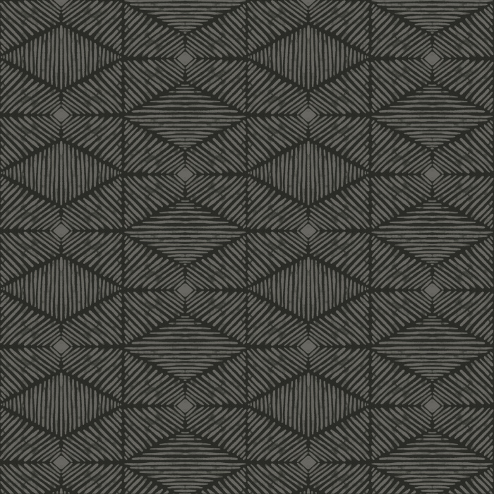 Add some bohemian flair to your living space with our Lined Tiles Peel And Stick Removable Wallpaper.