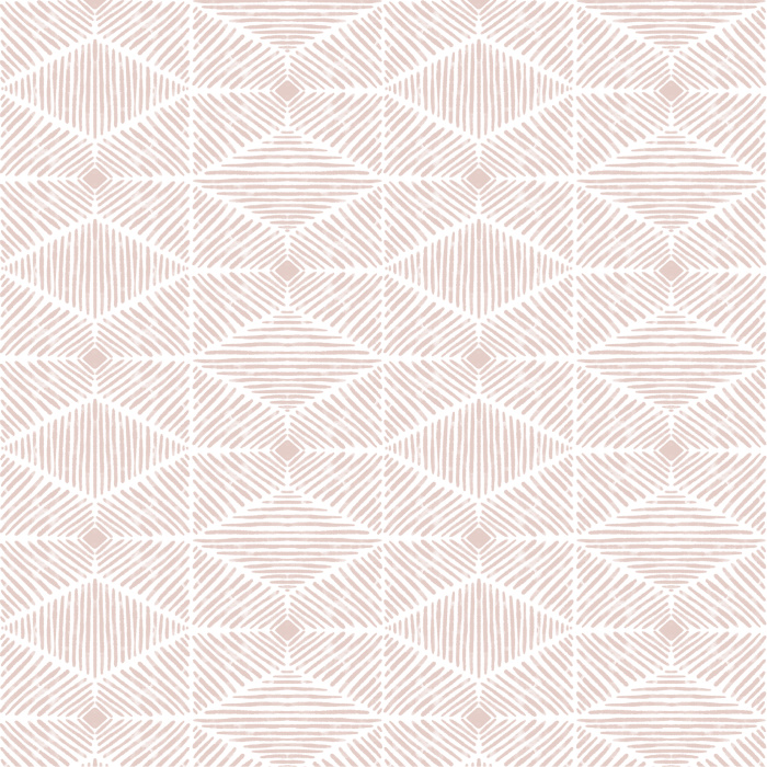 Add some bohemian flair to your living space with our Lined Tiles Peel And Stick Removable Wallpaper.