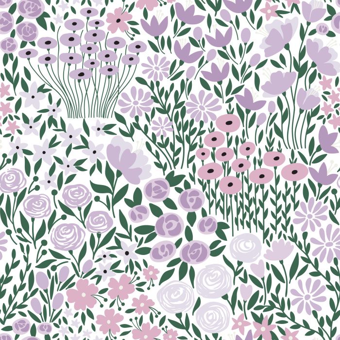 Capture the feel of flourishing greenery on any wall in your home with our Secret Garden Peel And Stick Removable Wallpaper.