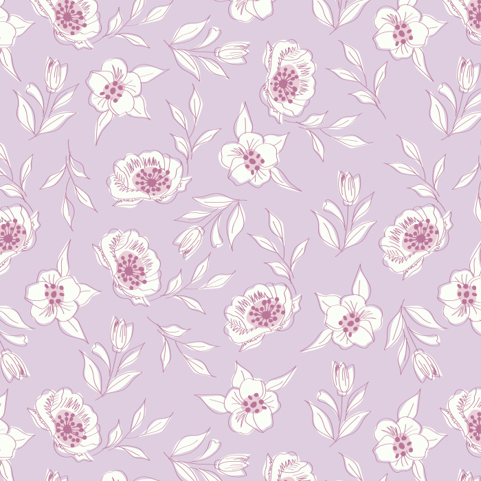 Transform any wall in your home into a flourishing garden with our Retro Florals Peel And Stick Removable Wallpaper.