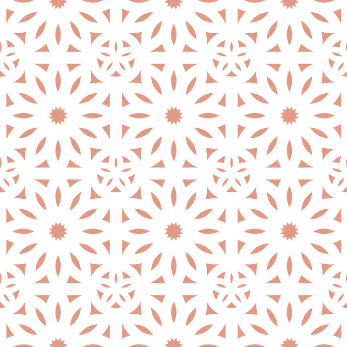 Add an eye-catching design to any room in your home with our Sunburst Tiles Peel And Stick Removable Wallpaper.