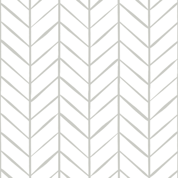 Make any wall in your home pop with the classic look of our Inky Herringbone Peel And Stick Removable Wallpaper.