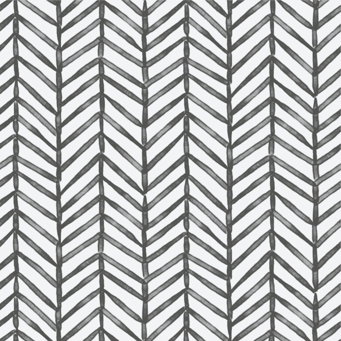 Accent any room of your home with our classic Painted Herringbone Peel And Stick Removable Wallpaper!