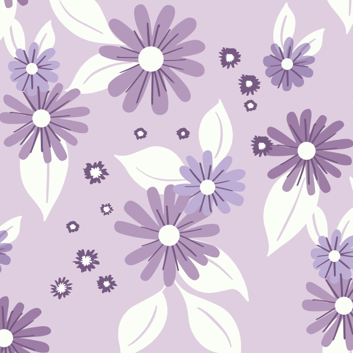 Brighten your child's room with the lovely florals of our 70s Flowers Peel And Stick Removable Wallpaper!