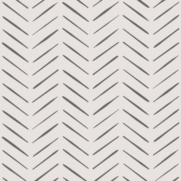 Add just the touch your interior design needs with our Inky Chevron Peel And Stick Removable Wallpaper.