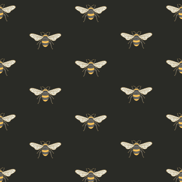 Add some buzz to any wall with our Bee Hive Peel And Stick Removable Wallpaper.