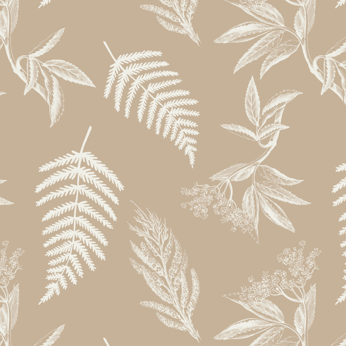 Create the perfect statement wall in your home with our Vintage Botanicals Peel And Stick Removable Wallpaper.