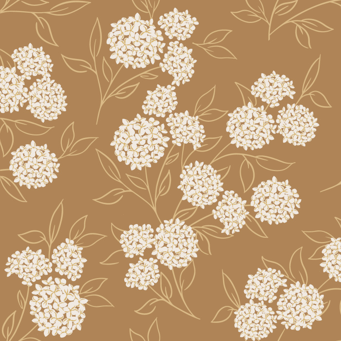 Transform any wall in your home into a flourishing garden with our Hydrangea Bouquet Wallpaper.