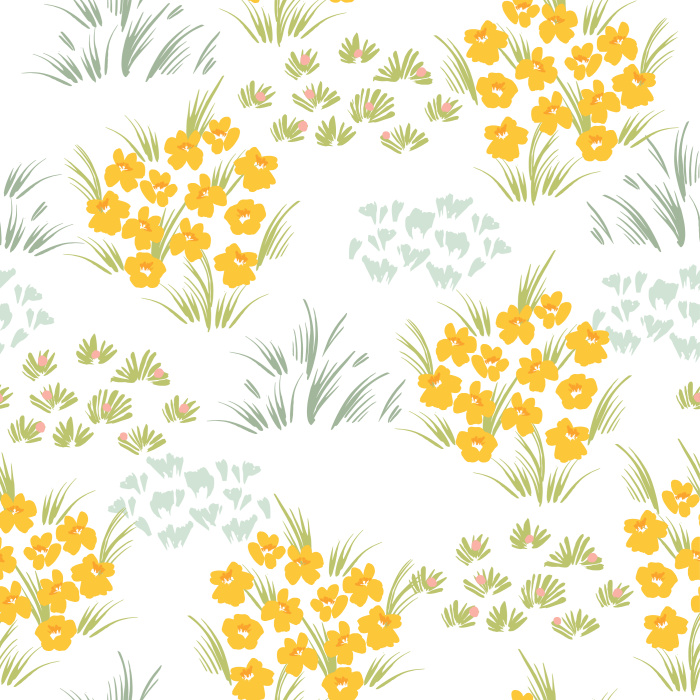 Create the room of our child's dreams with our Bright Daffodil Wallpaper.