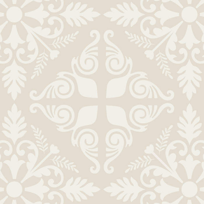 Our elegant Bronze Florentine Wallpaper brings the impression of tiles along any wall you choose!