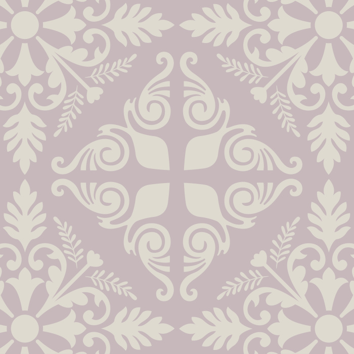 Our elegant Bronze Florentine Wallpaper brings the impression of tiles along any wall you choose!